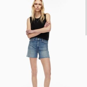 Denim forum 50s arlo mid thigh short
